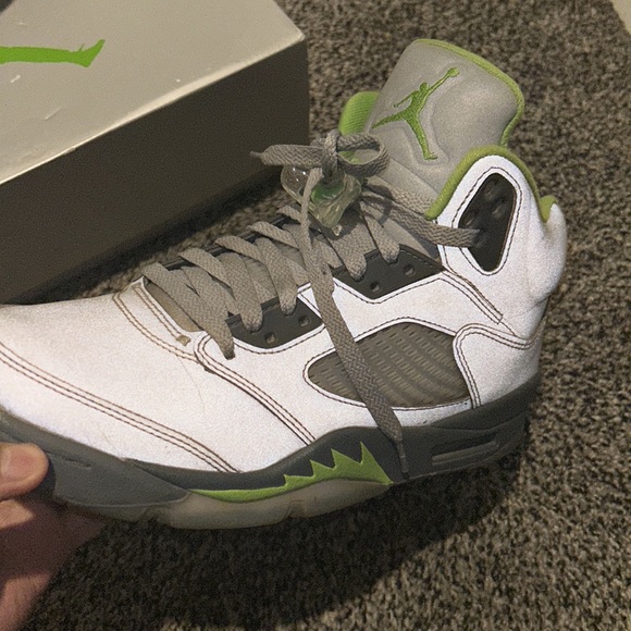 Jordan 5 green beans - Picture 3 of 7